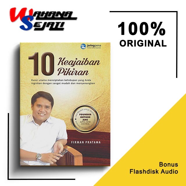 Buku 10 Keajaiban Pikiran Eksklusif dengan Tanda Tangan Pak Firman  || Original Reseller Resmi