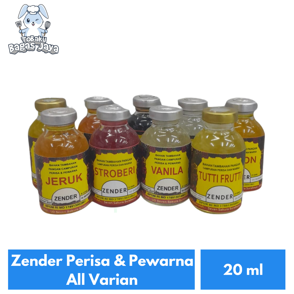 

Zender Perisa & Pewarna Aneka Rasa 20 Ml