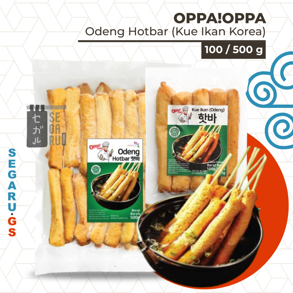 

Odeng Hotbar Korea Fish Cake | Otak Otak Korea OPPA Halal