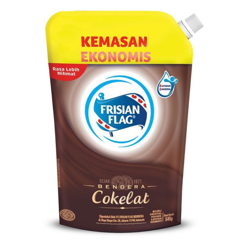 

FRISIAN FLAG Kental Manis Cokelat 545 g