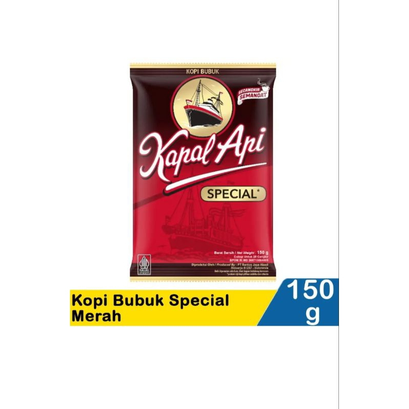 

KOPI KAPAL API SPECIAL 150 GR