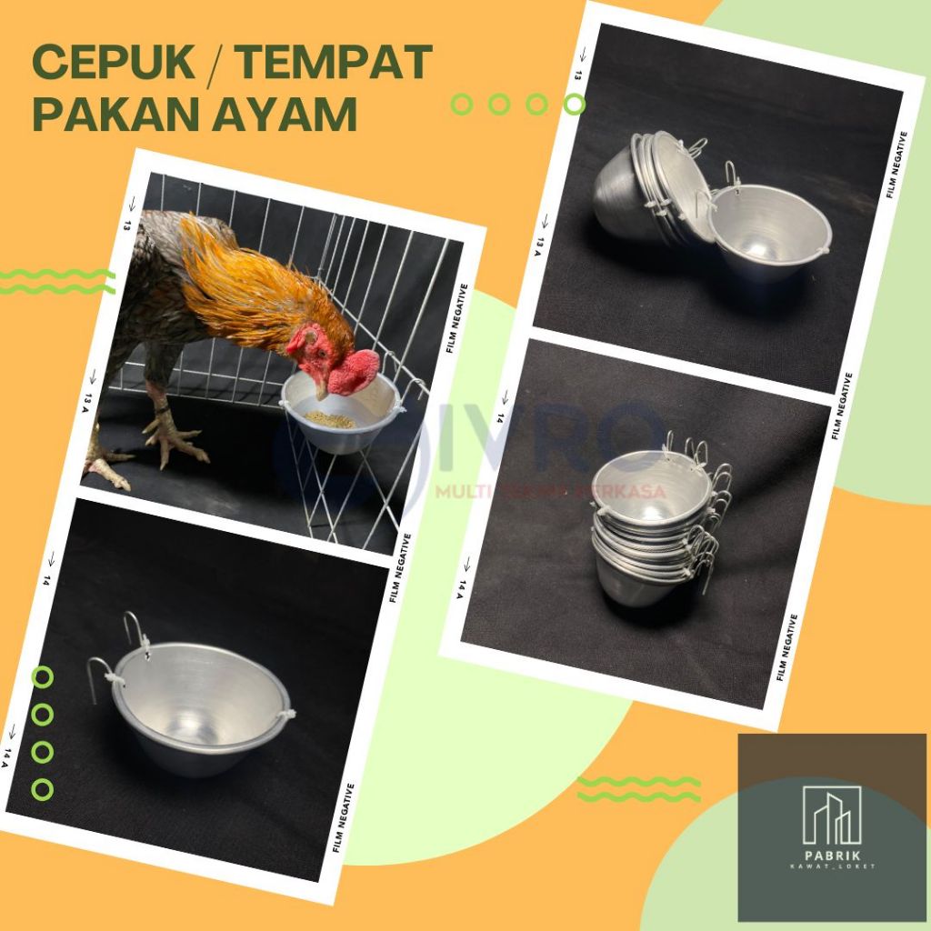 CEPUK / TEMPAT PAKAN AYAM