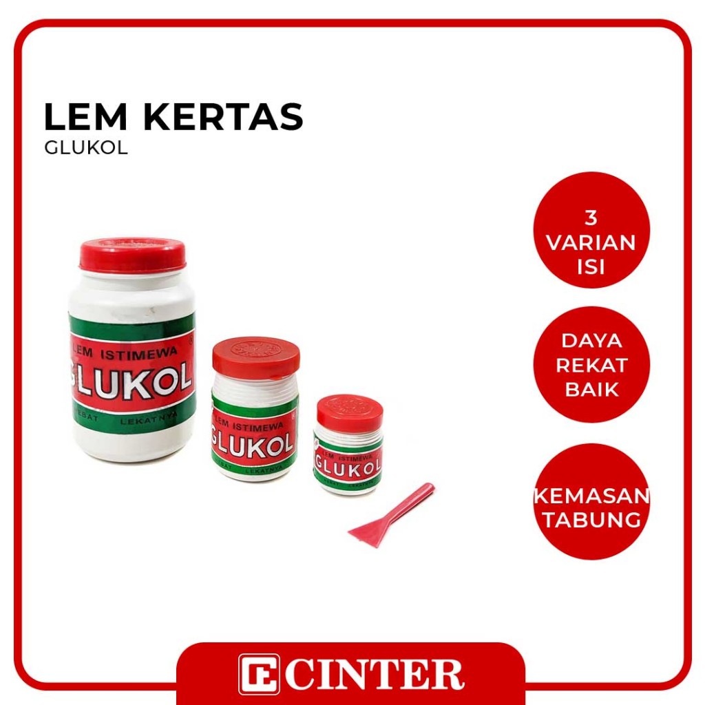 

GLUEKOL - LEM KERTAS SERBAGUNA