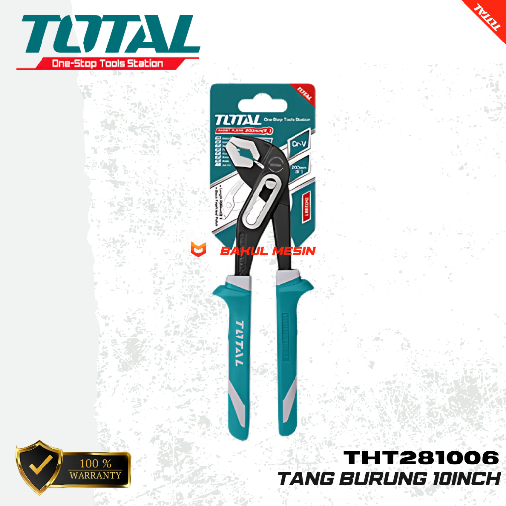 TOTAL TOOLS THT281006 Pump Pliers Tang Burung 10inch