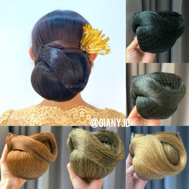 Sanggul Silang / Sanggul Modern / Sanggul Sirkam