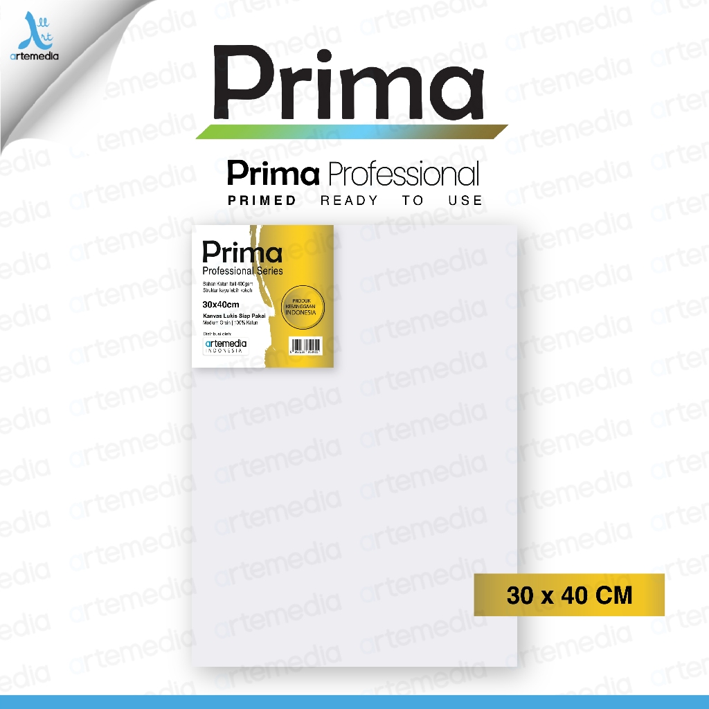 

Prima Professional 30x40cm Cotton Canvas