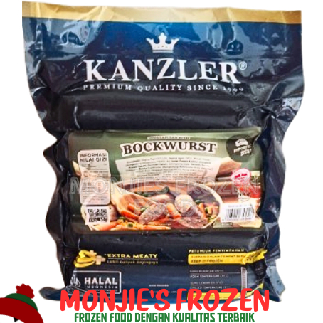 

KANZLER BOCKWURST Isi 5 360gr - Sosis Sapi dan Ayam