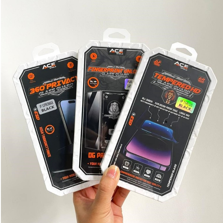 Tempered Glass Anty Spy 360 Protector For iPhone