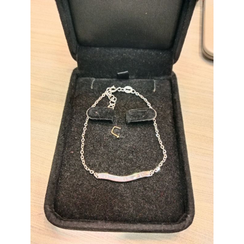Gelang Rantai Plat Cartier 925