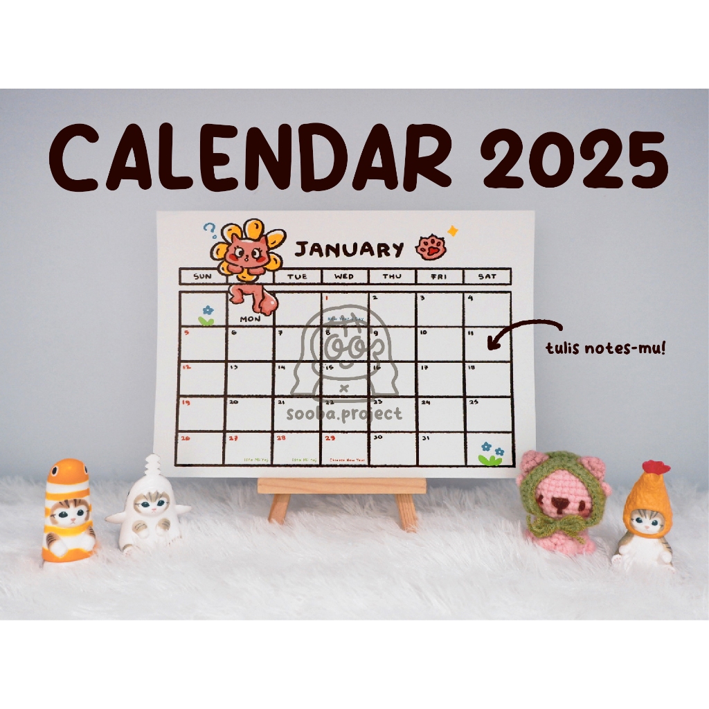 

Planner Calendar 2025 - Tilly | Kalender Tulis Fisik 2025