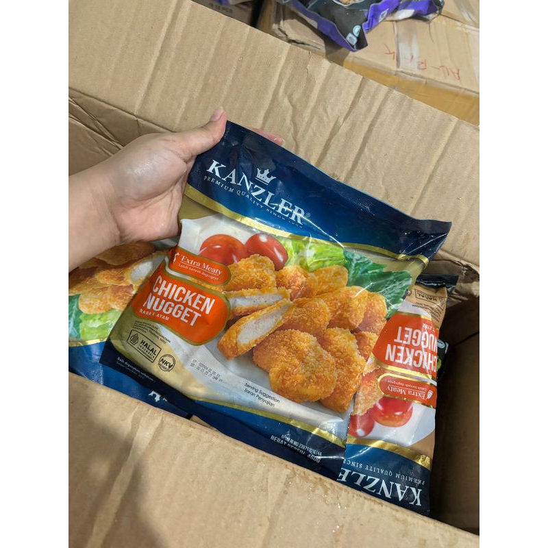 

Kanzler chicken nugget original 450gr