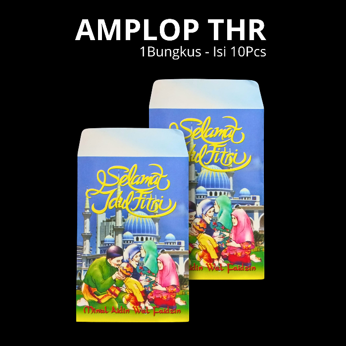 

[MURAH] - 1Bungkus [Isi 10PCS] - AMPLOP THR - ANGPAO LEBARAN - AMPLOP IDUL FITRI - TEMPAT THR - AMPLOP HARI RAYA IDUL FITRI - DESAIN BAGUS