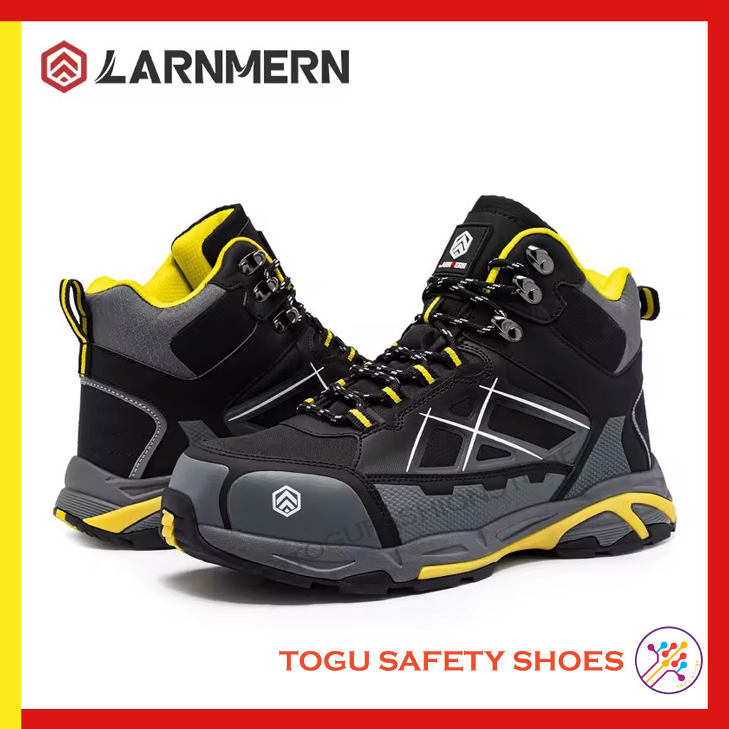 SEPATU SAFETY LARNMERN LM170202 UJUNG BESI ANTI BENTUR