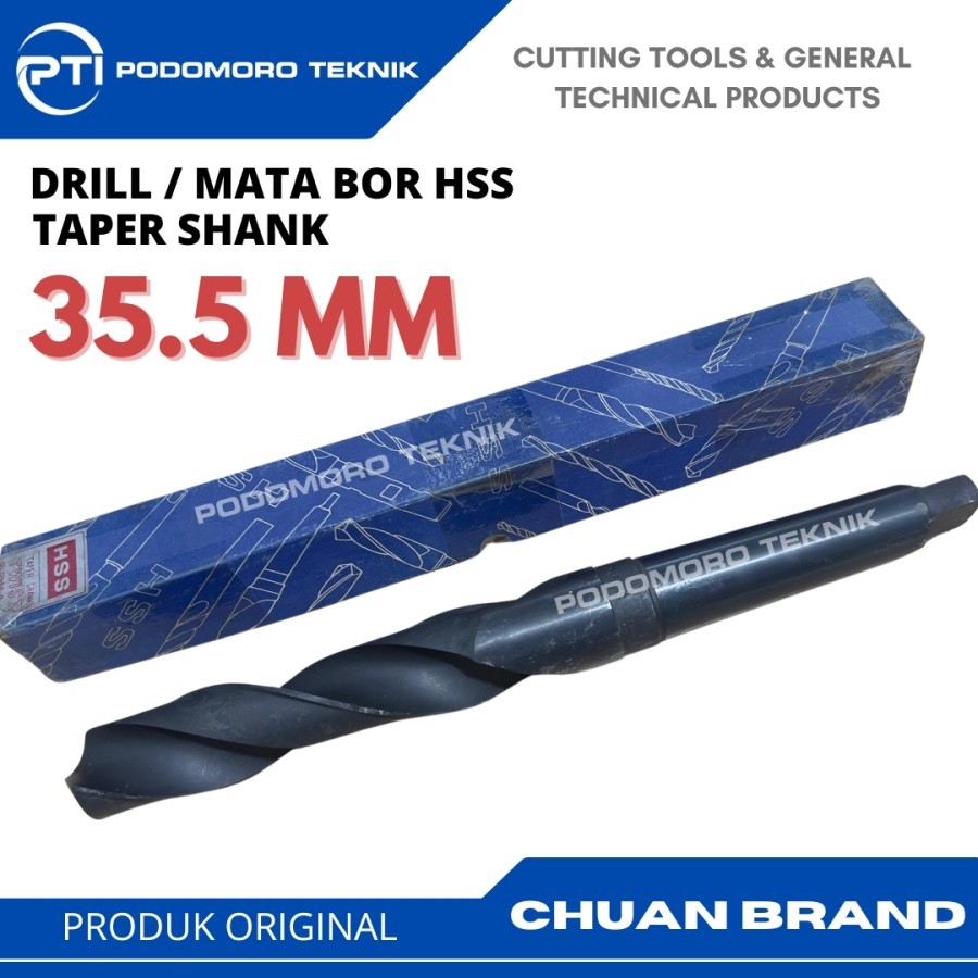 Mata Bor 35.5 mm Mata Bor Cones 35.5 mm Taper Shank Drill / Mata Bor 35.5 mm HSS