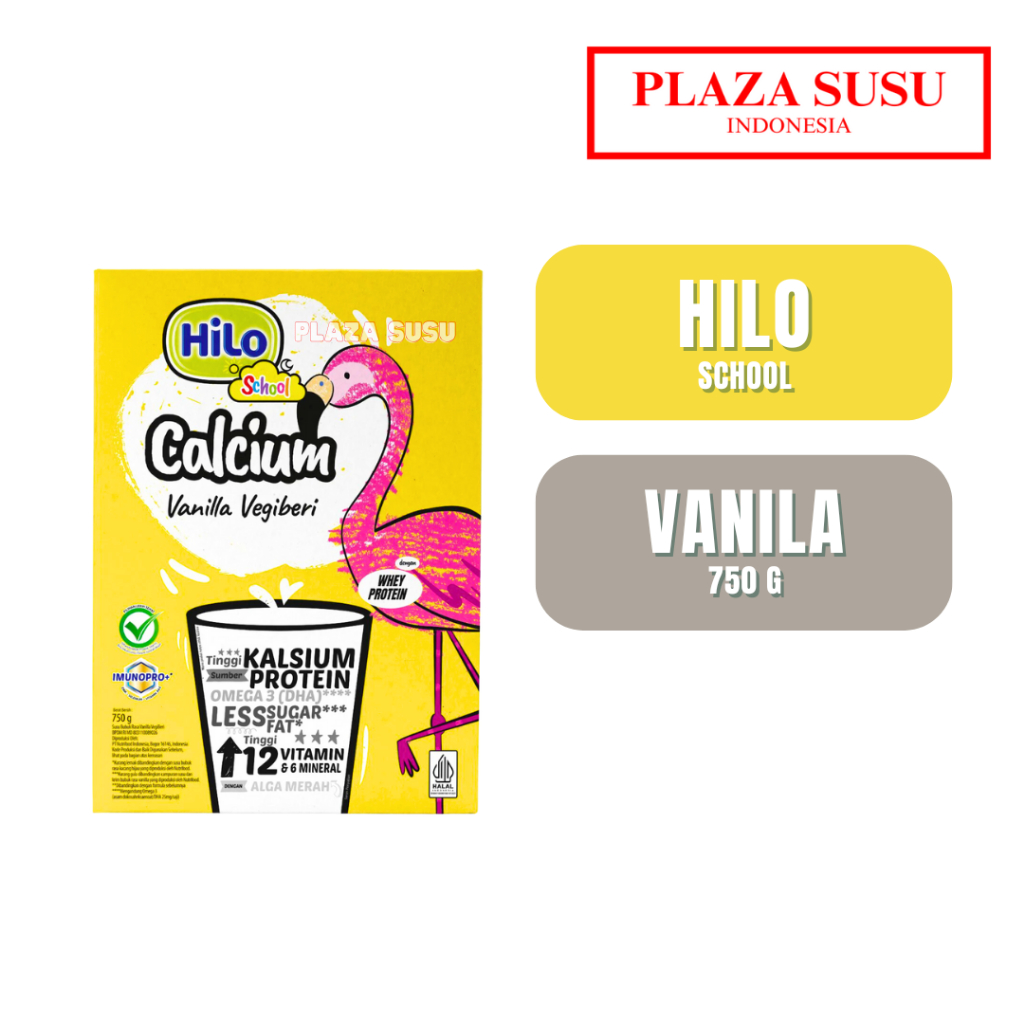

HILO SCHOOL VANILA VEGIBERI 750 G SUSU PERTUMBUHAN ANAK TINGGI KALSIUM