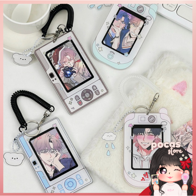 

[PS] CAHOL DIGITAL CAMERA AND PHONECELL PHOTOCARD HOLDER FRAME POCA AKRILIK KPOP AESTHETIC ACRYLIC