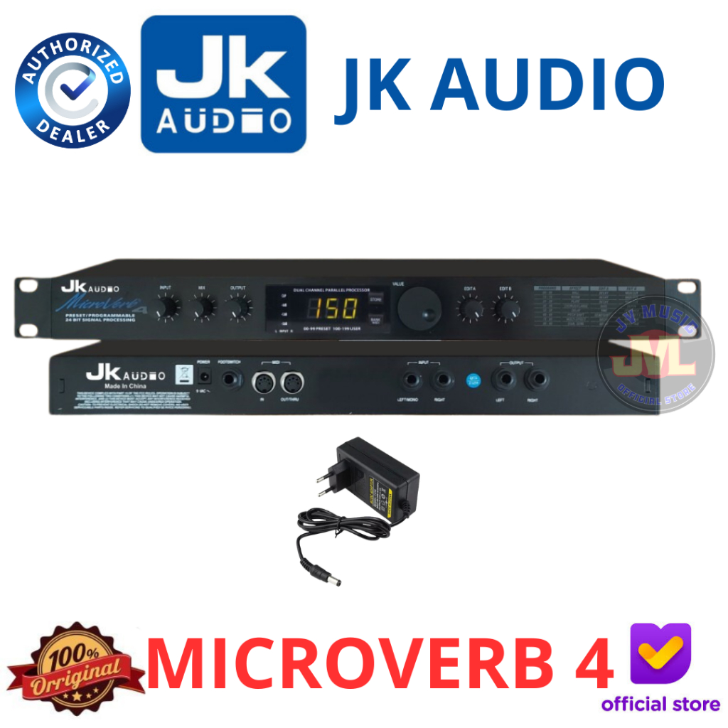 JK Audio Microverb 4 Efek Vokal JK Audio Microverb4 Effect Vocal
