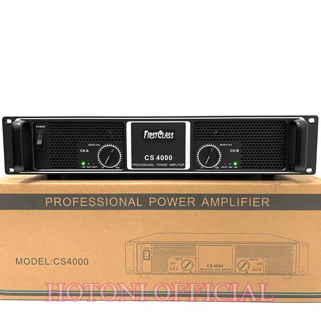 Power Amplifier Firstclass FC CS 4000 Profesional Power Amplifier Cs4000 CS 4000 Original Bagus Mura