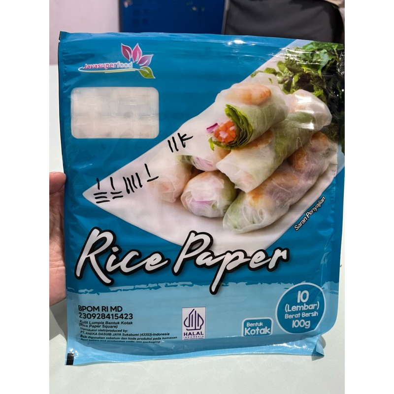 

Forcysn Banh Trang High Quality Rice Paper 22 Cm / Rice Paper / Kulit Lumpia Vietnam Rice Paper