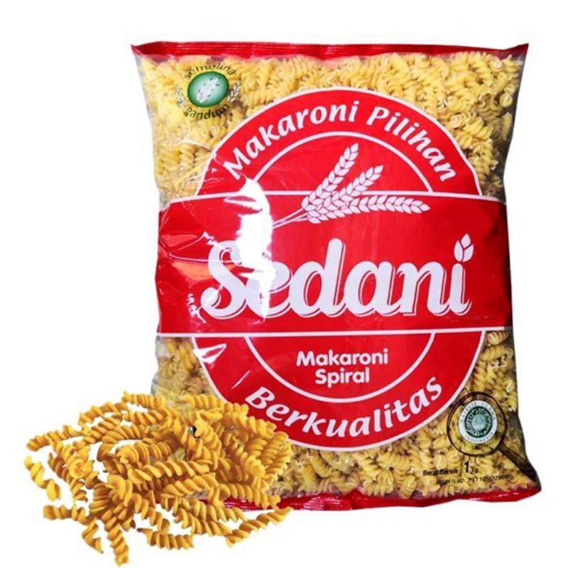 

Makaroni Sedani Spiral/Makaroni Sedani Pipa/Makaroni harga murah berkualitas