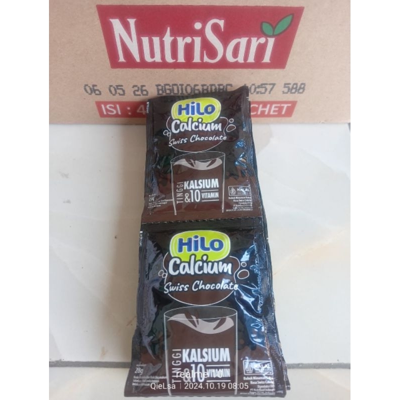 

hilo swiss coklat 1 renteng isi 10 sachet