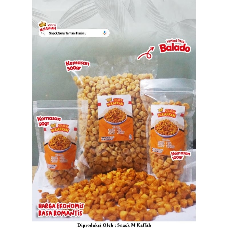 

keripik lumpia gulung 500gram variant rasa || Snack M.Kaffah