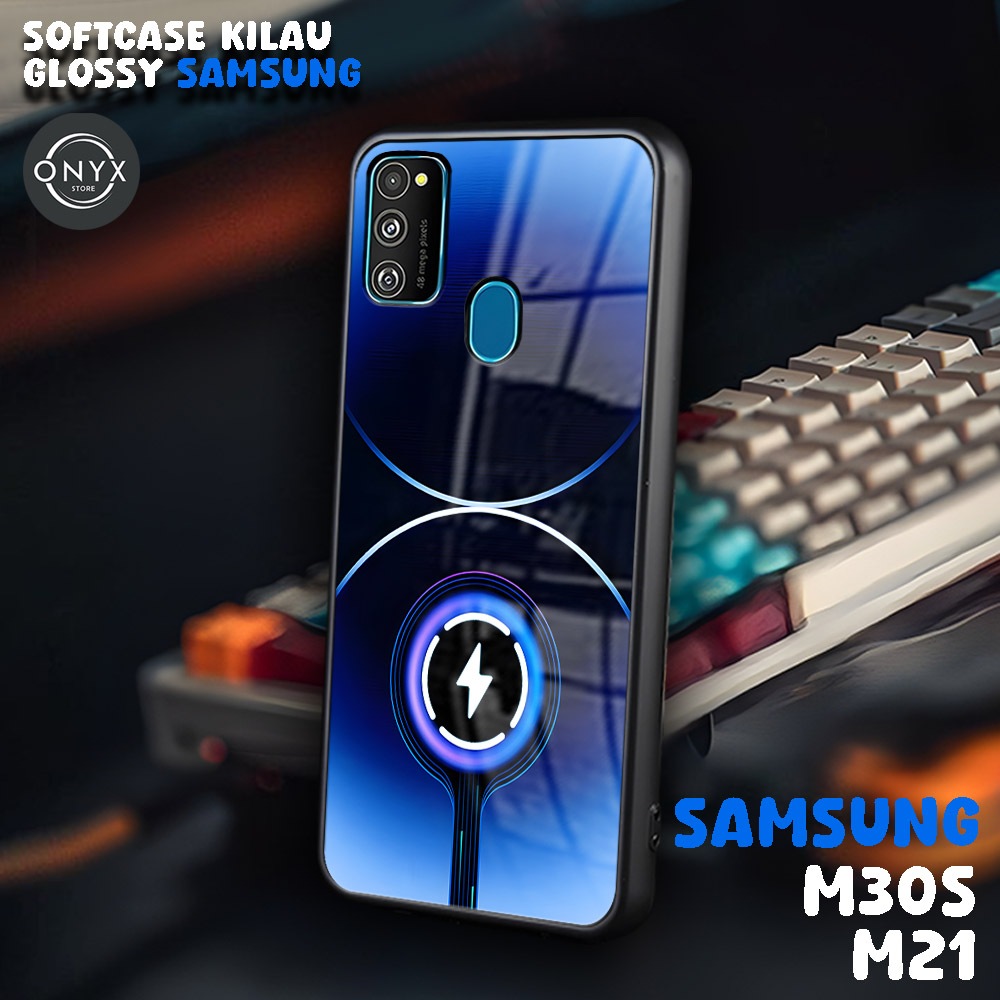[AC02] Softcase SAMSUNG M21 | M30S | MAGSAFE | Case Samsung Keren Lucu | Casing Kilau Glossy Samsung