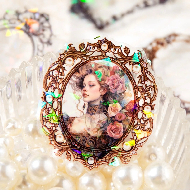 

Gemstone Victorian Frame Cutting PET Tape Roll