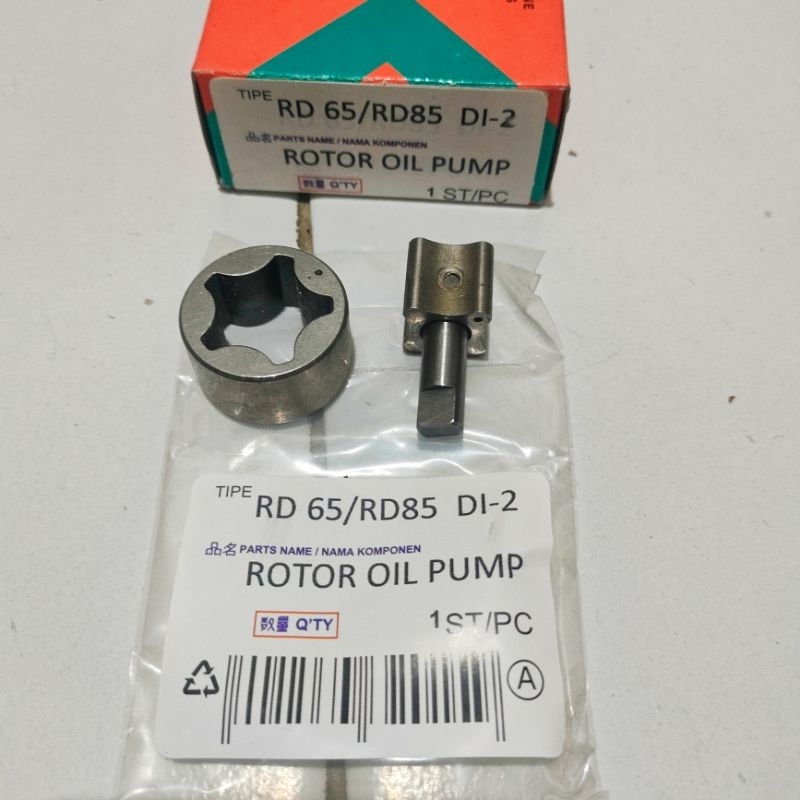 rotor oli pompa oli KUBOTA RD65 / RD85 DIS traktor sawah bajak sawah