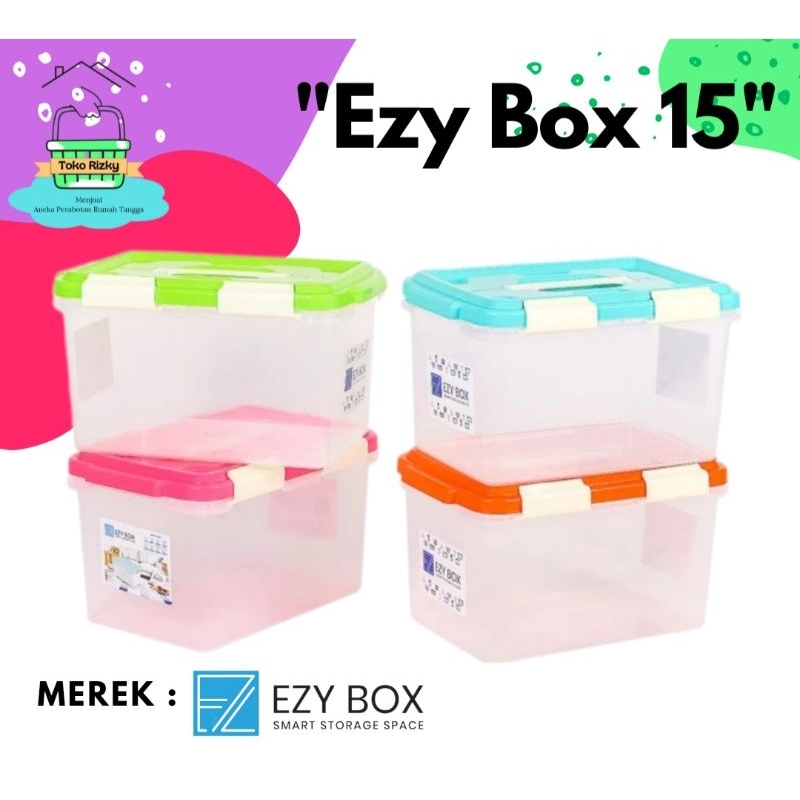 Kontainer Ezy Box 15 Liter / Container Box 15 L