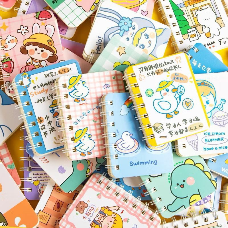 

[ FREE GIFT ] BUKU NOTEBOOK MINI RING A7