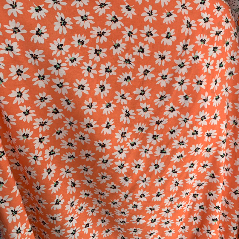 kain katun motif - kain katun popline silk korea - kain katun korea motif