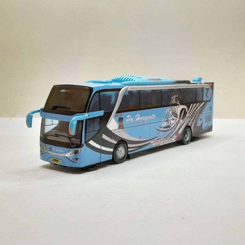 Po HARYANTO wayang body Jetbus3 Miniatur bus skala 64