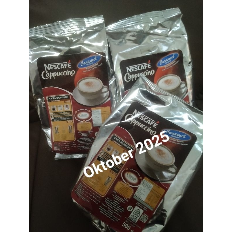 

Nescafe Cappucino 500 gram bubuk minuman capucino dari nestle