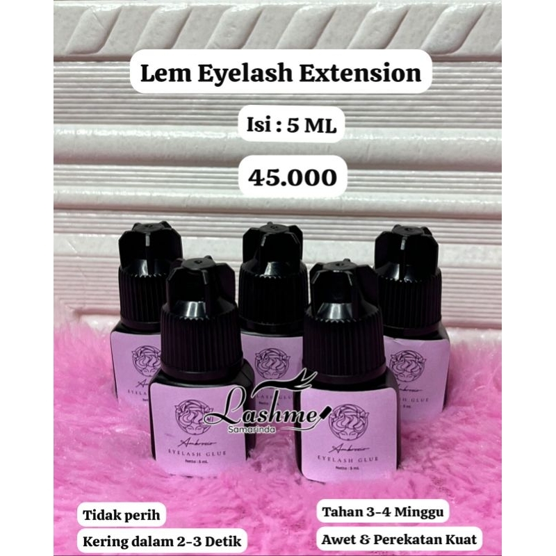 Lem Eyelash Extension Tidak Perih Awet Tahan Lama