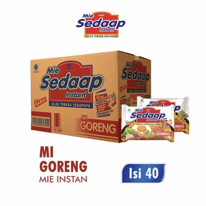 

MIE SEDAAP GORENG 1 KARTON