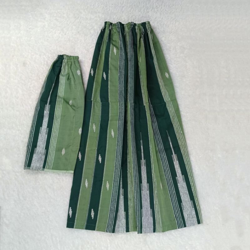 sarung rok sutra couple  dewasa dan anak terbaru