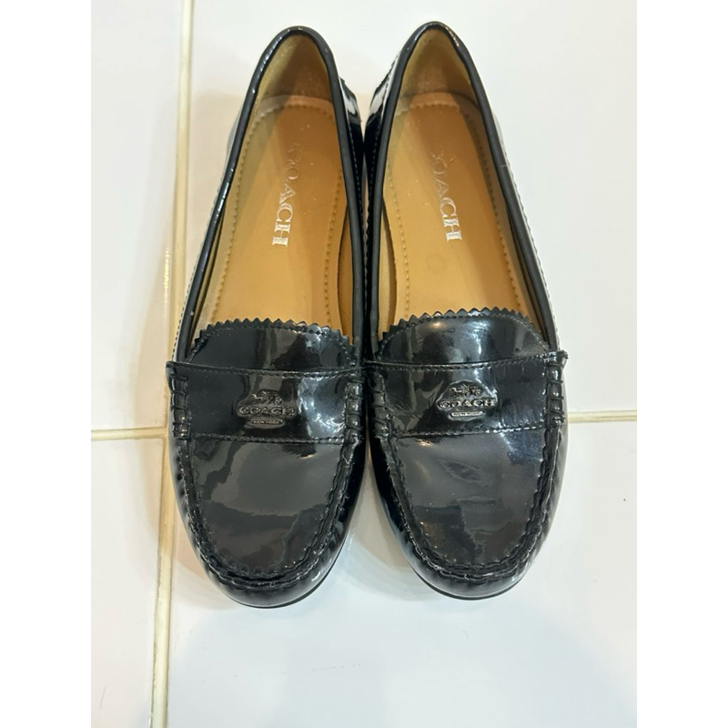 PRELOVED COACH FLATS 100% ORI BUTIK (NEVER USED)