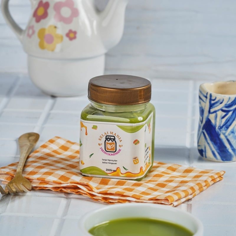 

Selai Srikaya Pandan Tanpa Pengawet 200gr