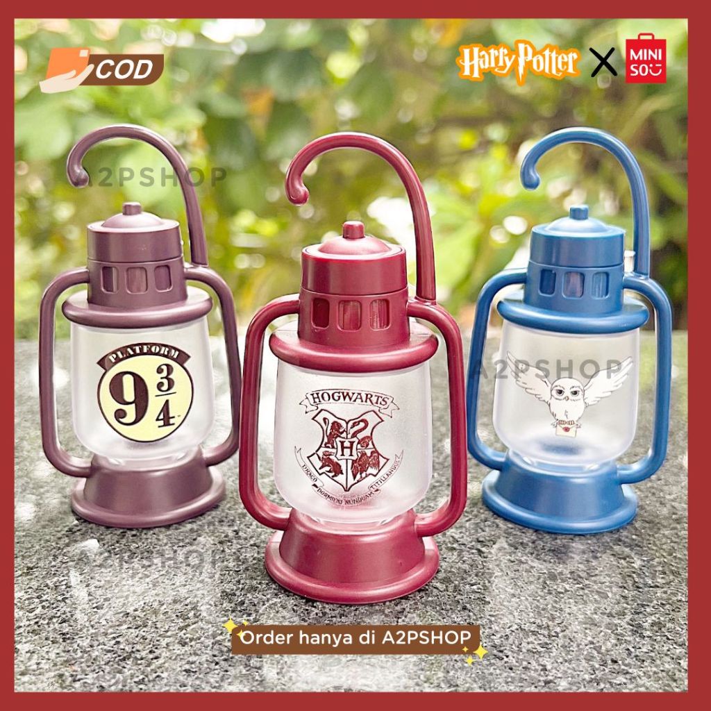 {READY} MINISO X HARRY POTTER ORI Mini Lantern Lighting Senter Hedwig