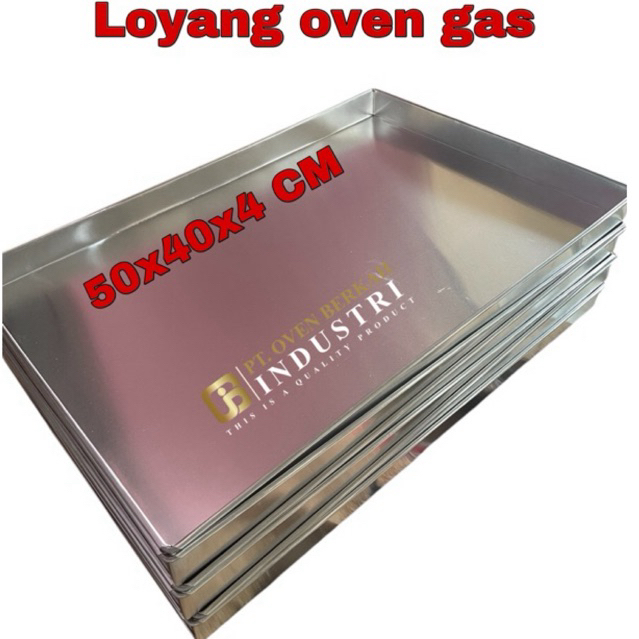 LOYANG OVEN GAS 50X40x4 ALUMUNIUM