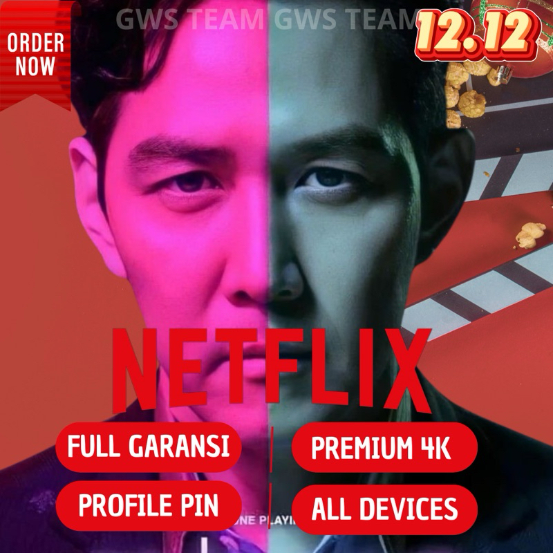 NETFLIX 4K PRIVAT ANTIILIMITSCREEN LEGAL GARANSI FULL 100%