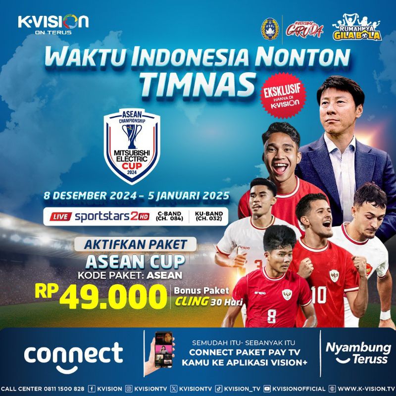 Paket Promo K-Vision ASEAN/AFF CUP