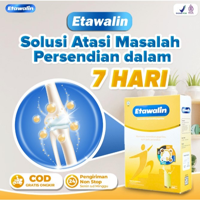 

TERMURAH!!! Etawalin - Susu Kambing Etawa Mengatasi Asam Urat dan Tulang ORI 1 Box