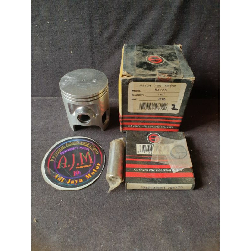 Piston Ring Seher RX125 RX 125 Os Oversize 75 FJ