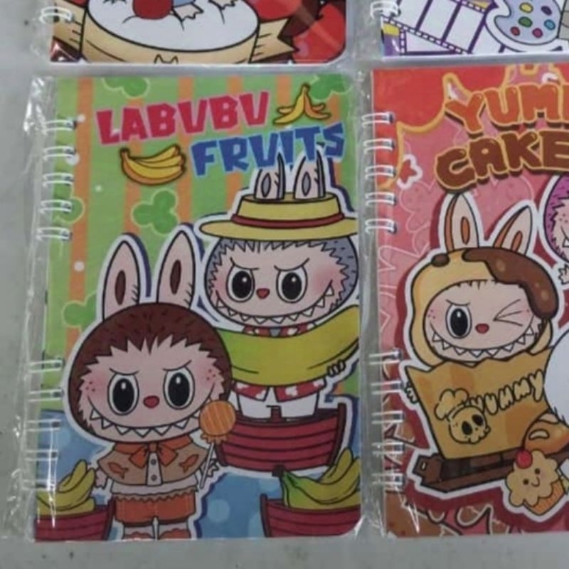 

Memo spiral tanggung labubu