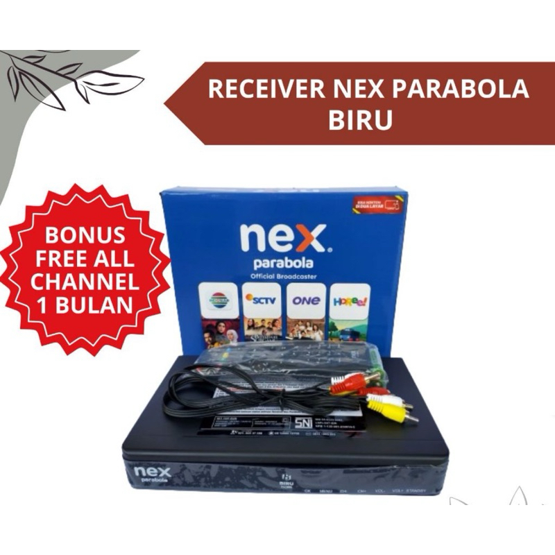 Nex Parabola Biru Receiver