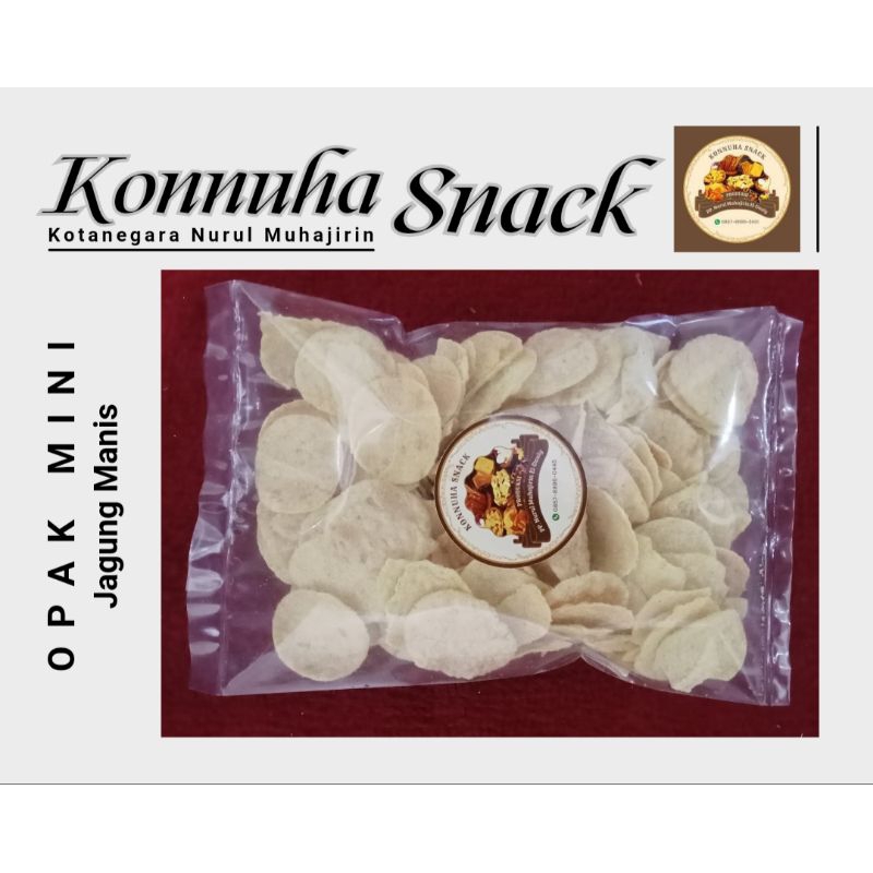 

Opak Mini Rasa Jagung Manis 1 Kg