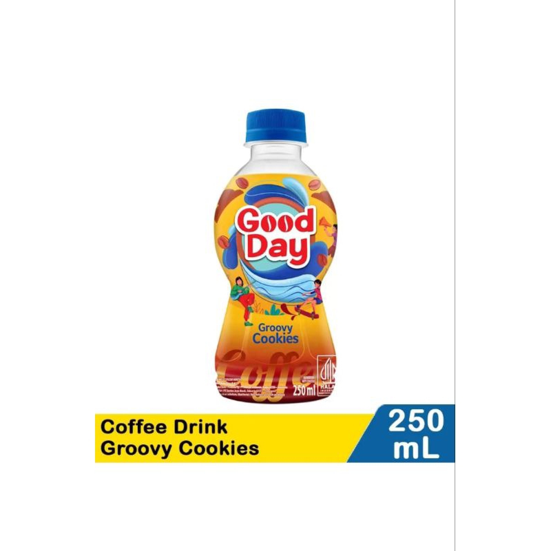 

KOPI GOOD DAY GROOVY COOKIES 250 ML