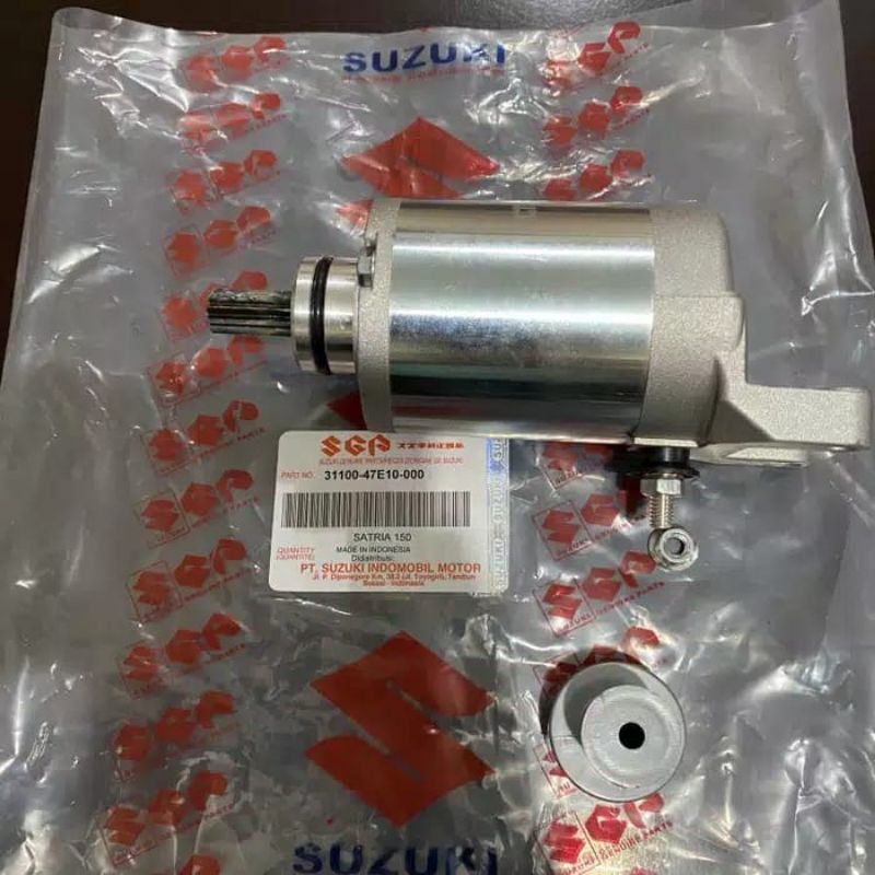 Dinamo stater komplit Suzuki satria Fu 150 karburator